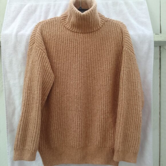 Bundle turtleneck warm sweater&matching trendy sunglass - Picture 3 of 4